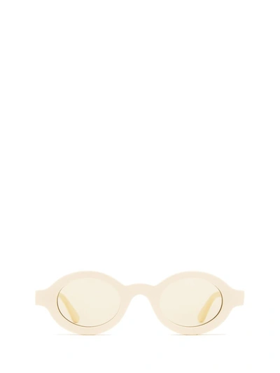 Shop Huma Eyewear Sunglasses In Ivory