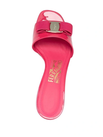 Shop Ferragamo Sandals In Pink