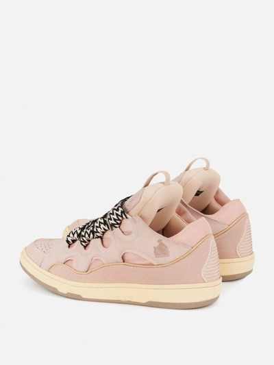 Shop Lanvin Sneakers Curb Shoes In Pink &amp; Purple