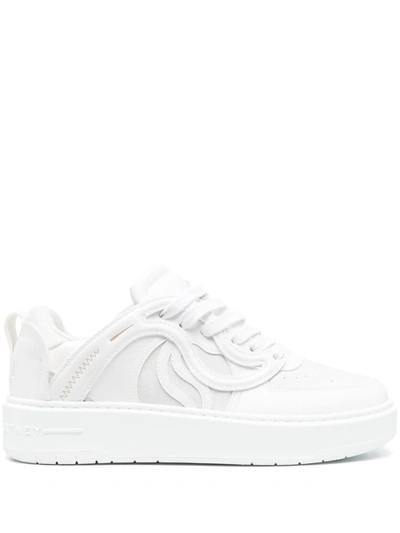 Shop Stella Mccartney S-wave Sneakers In White