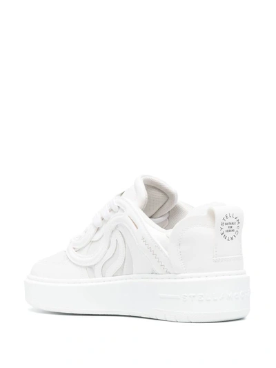 Shop Stella Mccartney S-wave Sneakers In White