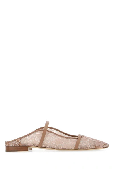Shop Malone Souliers Slippers In Pink