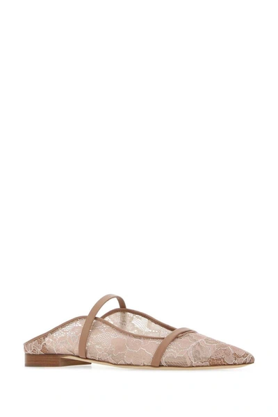 Shop Malone Souliers Slippers In Pink