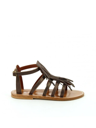 Shop Kjacques K.jacques Frigate Sandals Shoes In Brown