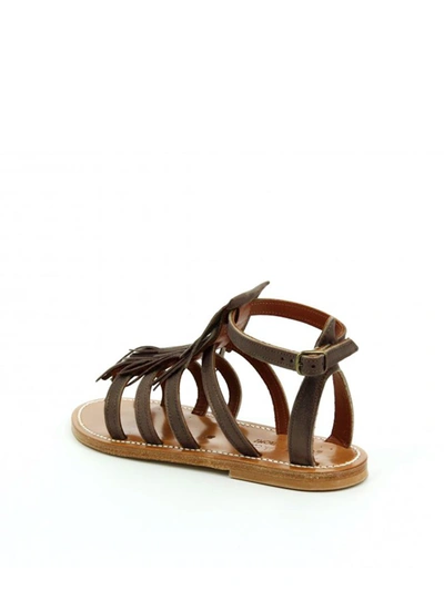 Shop Kjacques K.jacques Frigate Sandals Shoes In Brown