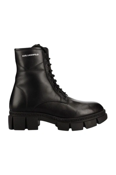 Karl lagerfeld boots shop mens