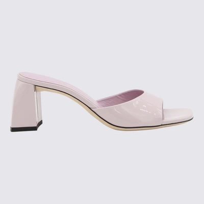 Shop By Far Dawn Leather Romy Sandals