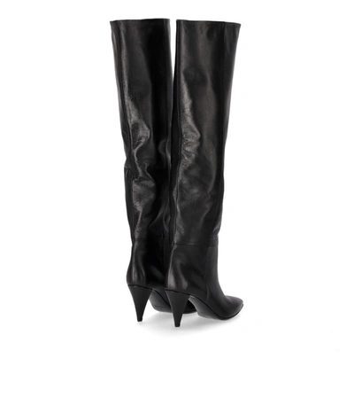 Shop Strategia Scout Black Heeled High Boot