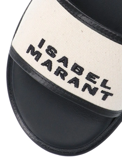 Shop Isabel Marant Sandals In White