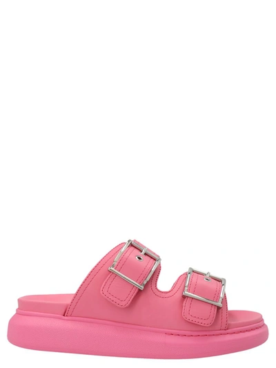 Shop Alexander Mcqueen 'matt Vegetan' Sandals In Pink