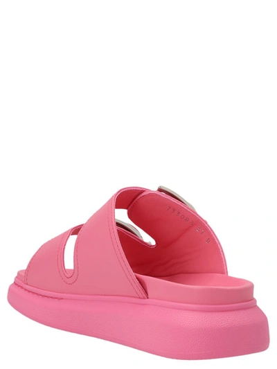 Shop Alexander Mcqueen 'matt Vegetan' Sandals In Pink