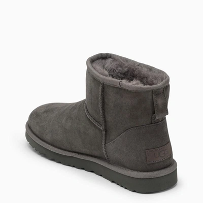 Shop Ugg Suede Ankle Boots In Grey