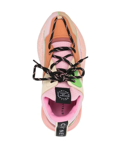 Stella Mccartney Eclypse Colour-block Sneakers In Red