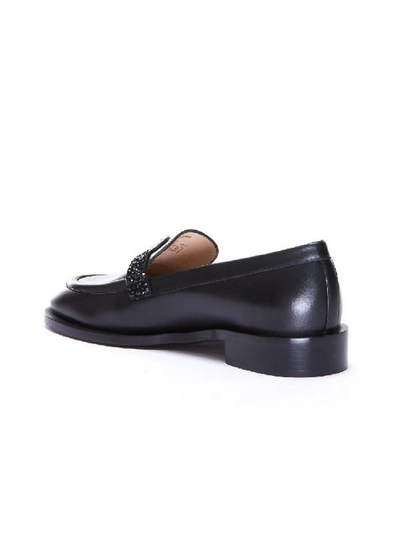 Stuart Weitzman Mocasines - Minnie And Mickey Mouse In Black