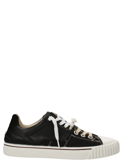 Shop Maison Margiela 'new Evolution' Sneakers In White/black