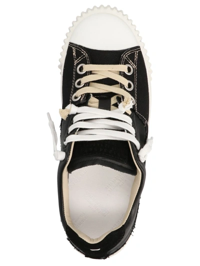 Shop Maison Margiela 'new Evolution' Sneakers In White/black
