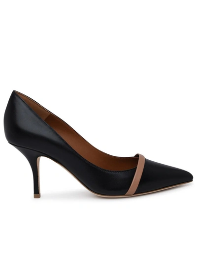 Shop Malone Souliers Leather Rina 70 Pumps In Black