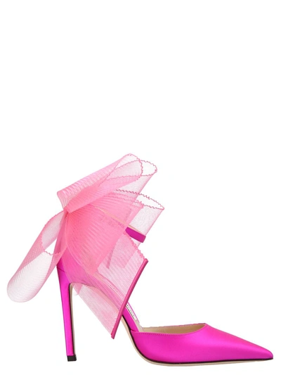 Shop Jimmy Choo 'averly' Pumps In Fuchsia