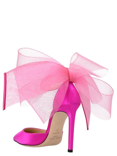 Shop Jimmy Choo 'averly' Pumps In Fuchsia