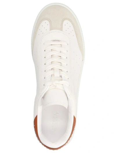 Shop Isabel Marant 'bryce' Sneakers In Beige