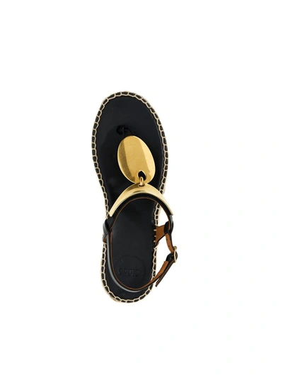 Shop Chloé 'pema' Sandals In Black