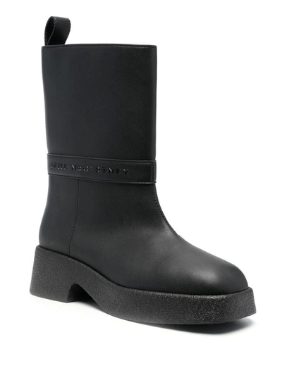 Shop Stella Mccartney Skyla Rain Boots In Black