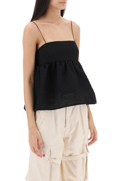 Shop Cecilie Bahnsen Blossom Matelasse Selena Top