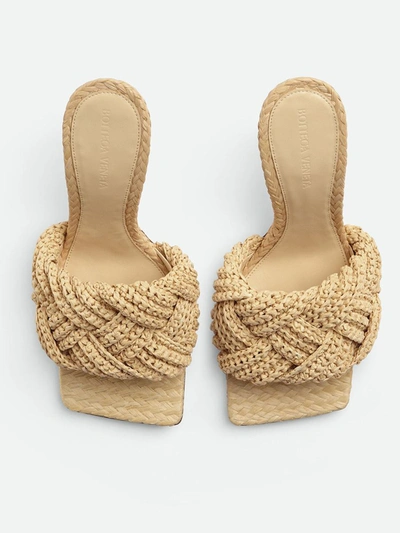 Shop Bottega Veneta Sandals Lido Shoes In Nude &amp; Neutrals