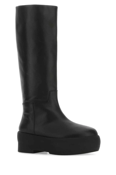 Shop Gia Borghini Boots In Black