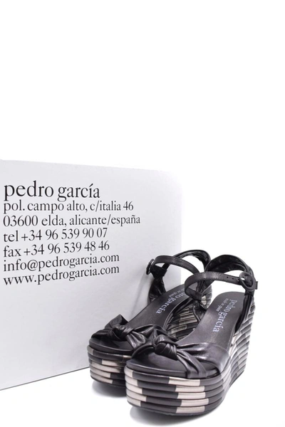 Shop Pedro Garcia Sandals In Black