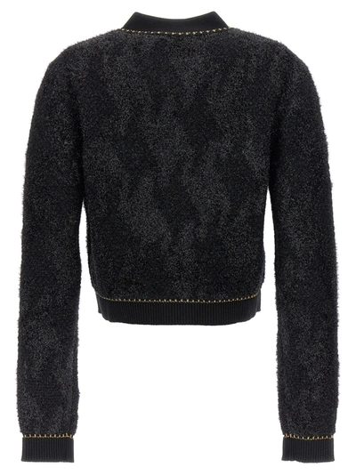Shop Versace Medusa Sweater, Cardigans Black