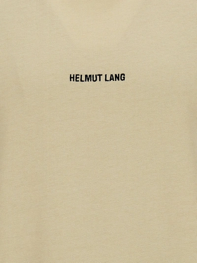 Shop Helmut Lang Ricamo Logo T-shirt White