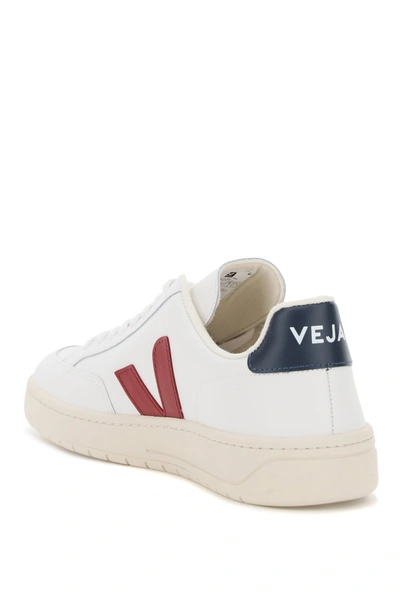 Shop Veja V 12 Leather Sneakers