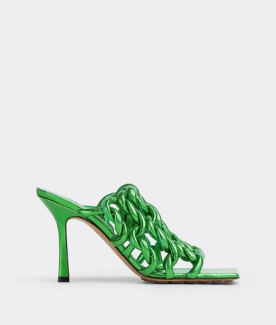 Shop Bottega Veneta Sandals In Green
