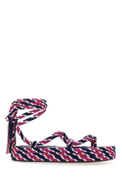 Shop Isabel Marant Étoile Isabel Marant Etoile Sandals In Multicoloured