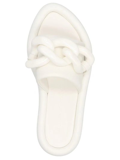 Shop Stella Mccartney 'air Sm71 Alter Mat' Slides In White