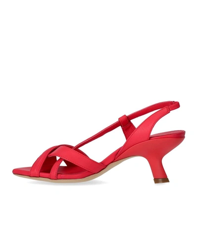 Shop Vic Matie Eclair Strawberry Heeled Sandal In Red