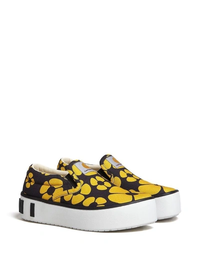 Shop Marni - Sneakers X Carhartt In Black Sun