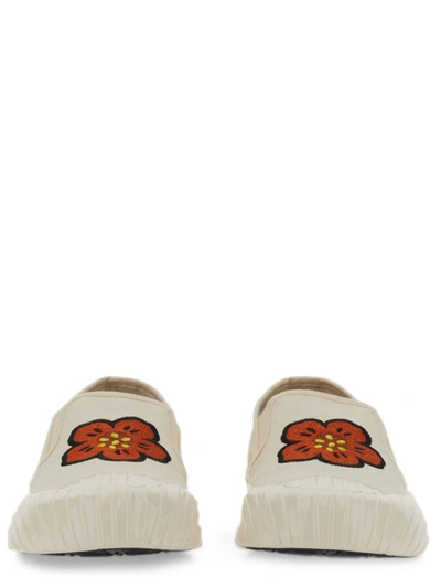 Shop Kenzo Sneaker Slip-on School In White