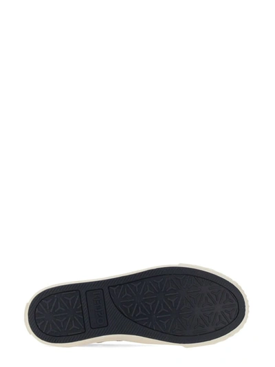 Kenzo Embroidered-logo Slip-on Sneakers In Black