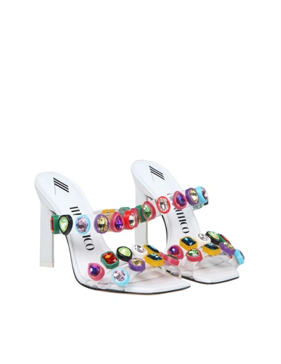 Shop Attico The  Pvc Sandals In Multicolor