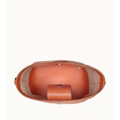 Shop Tod's Bag In Leather Small In Orange