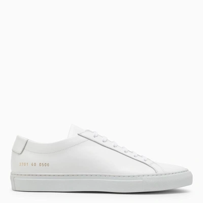 Shop Common Projects Retro Low Trainer In White