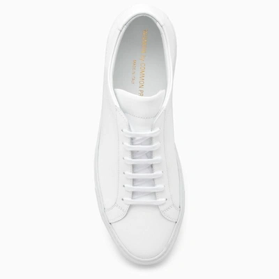 Shop Common Projects Retro Low Trainer In White