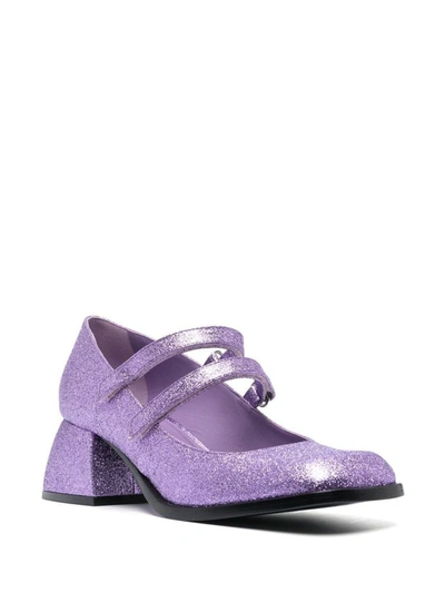 Shop Nodaleto Bulla Bacara Shoes In Pink &amp; Purple