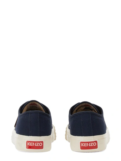 Shop Kenzo Sneaker Low Top School In Blue