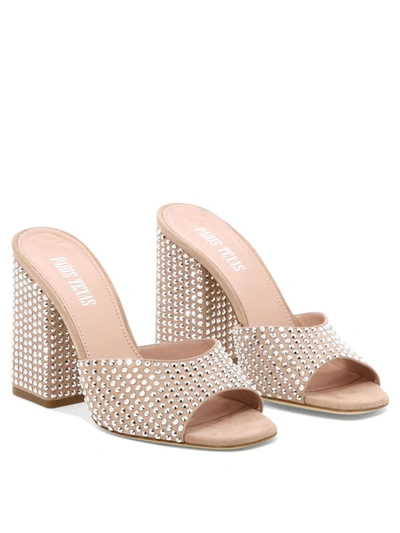 Shop Paris Texas "holly Anja" Mules In Pink