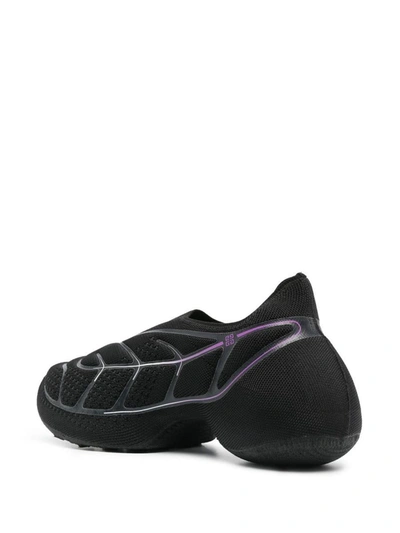 Givenchy Tk-360 Plus Knit Slip-on Sneakers In Black