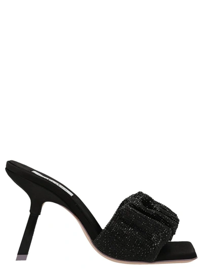 Shop Sebastian 'cher' Mules In Black