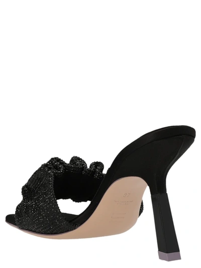 Shop Sebastian 'cher' Mules In Black